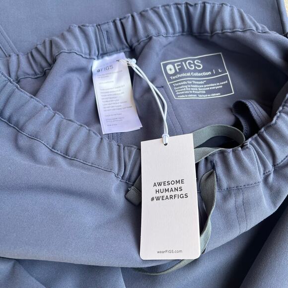 SOLD Figs Scrub Leon Top and Pisco Pants 2-PC Set Men's Sz L NWT - Picture 6 of 7